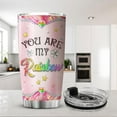 thumbnail image 5 of You Are My Rainbow Tumbler Lesbian Gay Couple Gifts Jewelry Rainbow Design Insulated Stainless Steel Travel Cup 20oz LGBT Coffee Mug LGBTQ Pride Gift For Boyfriend Girlfriend, 5 of 6
