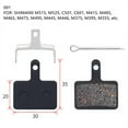 thumbnail image 1 of Bicycle E-Scooter Metal+Resin Sintered Disc Brake Pads For M355/M515 etc, 1 of 1