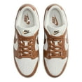 thumbnail image 3 of Women's Nike Dunk Low LX "Brown Ostrich" Phantm/Ale Brwn-Sl (FJ2260 001) - 6, 3 of 4