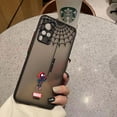 thumbnail image 5 of Funda mate para VIVO X90 X80 X70 5G X60 X50 X30 IQOO NEO 3 7 PRO PLUS X27 X23 X20 Funda dibujos animados Marvel Spider-Man Spider Web, 5 of 5