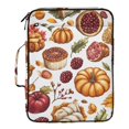 thumbnail image 2 of Haosy Accordion File Organizer Zipper Binder 500 Sheet 6-Tab Expanding File Folder Multi-Pocket 1.2 Inch 3 Ring Cake Pomegranate Pumpkin, 2 of 7