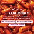 thumbnail image 3 of O’Food Original Tteokbokki, Gluten-Free Korean Rice Cakes, Authentic Spicy Korean Street Food Snack, Perfect with Cheese and Ramen Noodles, Ready to Eat, No MSG, No Corn Syrup (Pack of 1), 3 of 5