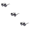 thumbnail image 2 of Qarigey Gafas ópticas Gafas de girasol Accesorios de ropa adorables con marco adecuado facial Negro brillante Type1 NO1 Qarigey CBP277269, 2 of 6