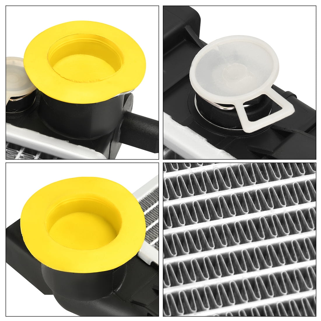 LEDKINGDOMUS Radiator for 2001-2005 Mercedes C320 C240 2002-2005 C230 2006-2007 C280 2003-2005 CLK320 2006-2007 C350 2.6L 3.0L 3.2L 3.5L V6 L4,Replaces 2035000503 MB3010103,Leak Checked Aluminum Core