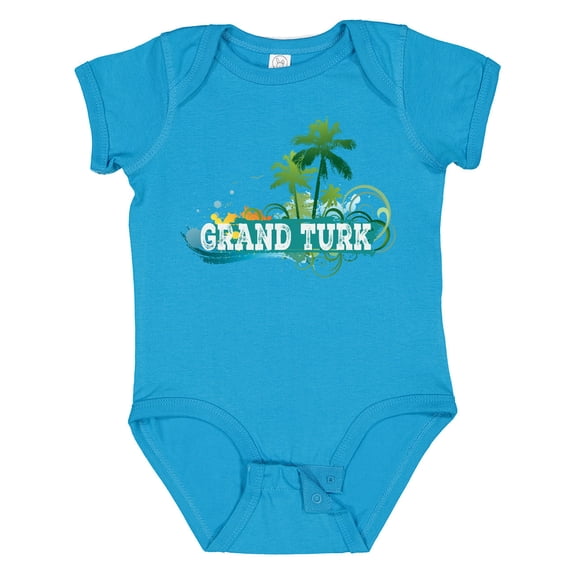 Inktastic Grand Turk Island Boys or Girls Baby Bodysuit