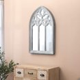 thumbnail image 6 of Luxen Home WHA809 Metal Arched Window Wall Mirror, 6 of 6