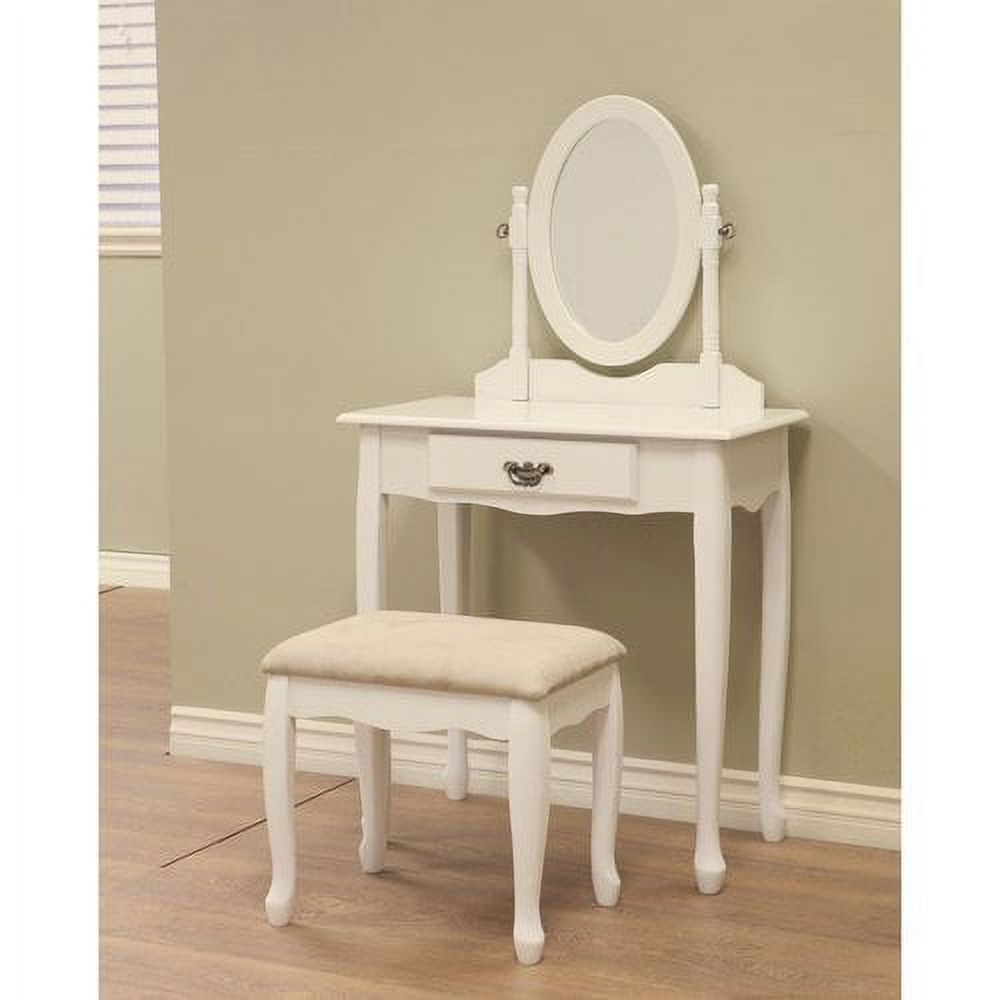 Home Craft 3-Piece Queen Ann Vanity Set, Multiple Colors - image 2 of 3