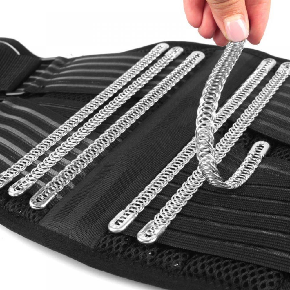 Summark Waist straps support waist belt corset coach sports sweat slim waistband relieves exercise pain - image 5 of 6
