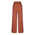 thumbnail image 6 of Deals Clearance under 10.00 Cargo Sweatpants for Women Women's Casual Loose Baggy Pockets Pants Fashion Playsuit Trousers Overalls Bib Overall Cotton And Linen Pants, 6 of 7