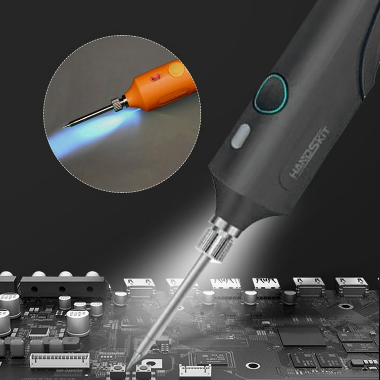 Htovila Soldering Iron Set Wireless USB Rechargeable Soldering