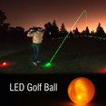 thumbnail image 3 of Pelota de golf LED, pelota de golf electrónica con luces LED intermitentes de color, ideal para practicar deportes en la oscuridad., 3 of 3