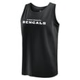 thumbnail image 2 of Men's Fanatics Black Cincinnati Bengals Elements Tank Top, 2 of 3