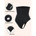 thumbnail image 5 of MISS MOLY 2 Pack Sexy Underwear for Women High Waist Thong Shapewear Tummy Control Cincher, 5 of 5