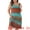 Blue Brown, variant on DARING DIVA Plus Size Tie Dye Sleeveless Sundress Casual Tank Dress 2X Blue Brown