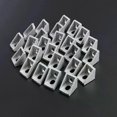 thumbnail image 4 of Angle Code Brackets, 25 Pcs Aluminum Alloy Extruded Hardware Corner Fitting, 4 of 5