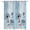 Blue, variant on Blue Flower Outdoor Curtains for Patio Waterproof,Windproof Privacy Curtains with Weighted Bottom,Retro Gradient Texture Painting Plant Leaf Outside Drapes for Picnic Garage Yard 54"x108" 2 Panel