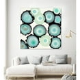 thumbnail image 3 of Giant Art 72x72 Light Blue Geode Fine Art Giant Canvas Print in Turquoise, 3 of 3