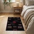 thumbnail image 3 of ODIKA 2'x3' Washable Doormat Non-Slip, Low Pile Record Vinyl Retro Dj Turntable Motif Featuring Vintage Music for Entryway, Kitchen, Laundry Room, 3 of 7