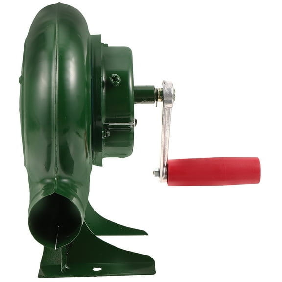 Outdoor Blower Manual Blower Hand Blower Portable Barbecue Air Blower Camping Fireplace Blower(150w)