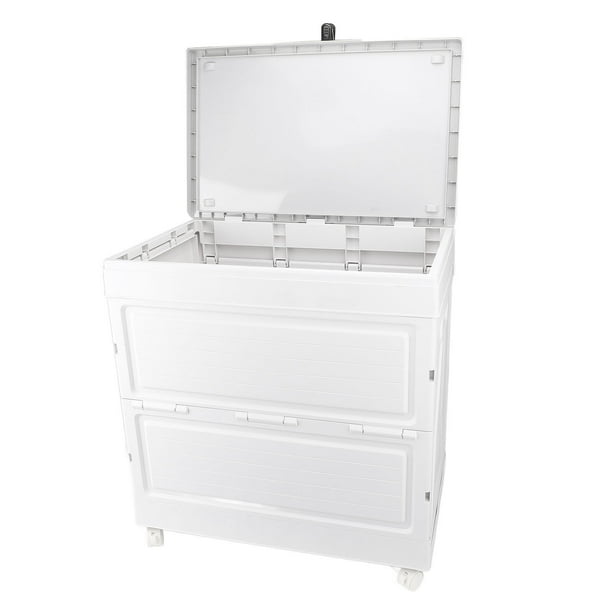 Caja De Almacenamiento Plegable, Caja Organizadora De Mantas De Edredón, 4 Ruedas Giratorias, Multifuncional, A Prueba De Impactos, Gran Capacidad Para Dormitorio