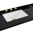 thumbnail image 6 of Bellaterra Home 430002-43L-BGR 43 in. Galaxy Granite Countertop & Single Rectangle Left Sink, Black, 6 of 6