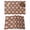 Brown, variant on Brown Floral Placemats Set of 12, Spring Flowers Modern Abstract Art Farmhouse Placemats for Dining Table, Place Mats for Kitchen Tabletop, Waterproof Wipeable Dining Table Mats Set