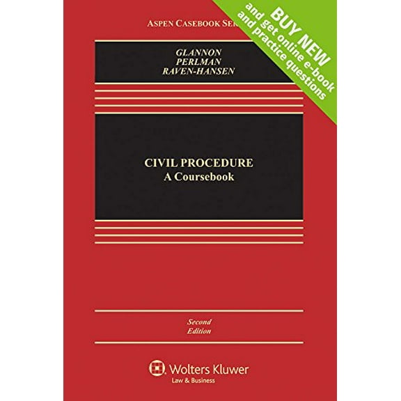 Pre-Owned Civil Procedure: A Coursebook (Aspen Casebook) (Hardcover) 1454851333 9781454851332