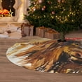 thumbnail image 6 of KLL 36" Christmas Tree Skirt Yak Xmas Tree Skirts Mat for New Year Xmas Holiday Party Indoor Outdoor Home Decoration, 6 of 7