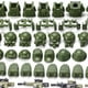 thumbnail image 4 of Building Block Toy Feleph, paquete de armas militares, 325 piezas, 4 of 5