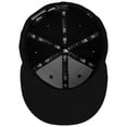 thumbnail image 6 of Punisher Logo Black on Black New Era 59Fifty Fitted Hat-7 7/8 Fitted, 6 of 6