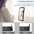 thumbnail image 2 of for Samsung Galaxy A14 5G Case with Slide Camera Cover, [Military Drop Protection] [Snug Touch] Hard Back & Soft Edge Phone Case with Stereo Bracket for Samsung A14 5G 6.6" LTT Black, 2 of 9