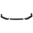 thumbnail image 4 of Ikon Motorsports 3PCS Front Bumper Lip Spoiler Air Dam Chin Splitter Added on Bodykit Compatible With 2021-2022 Honda Accord IKON V4 Style PP Polypropylene Matte Black, 4 of 9