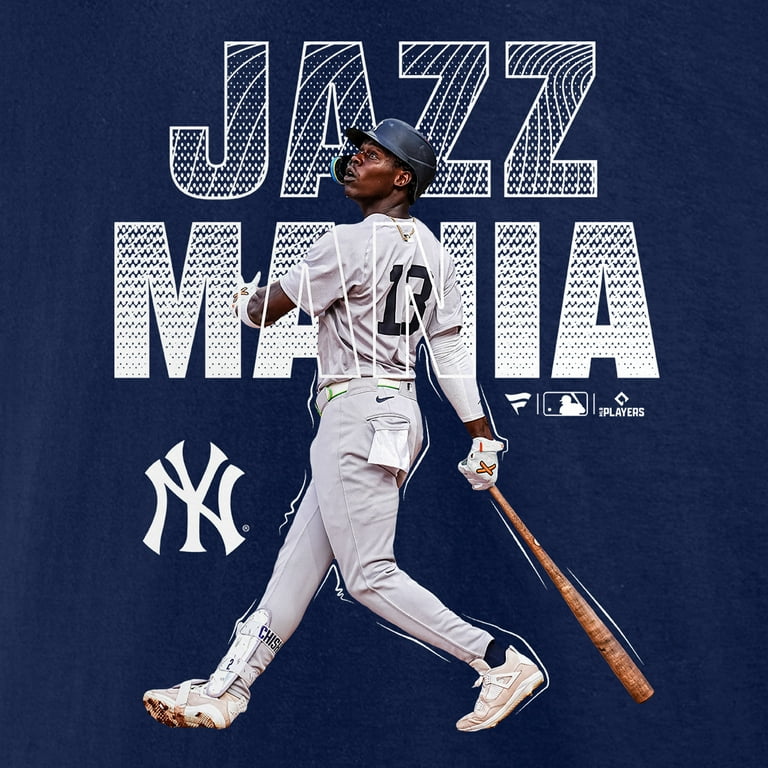 Men's Jazz Chisholm Jr. Navy New York Yankees Jazz Mania T-Shirt