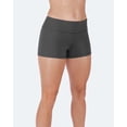 thumbnail image 4 of Women Premium 3" / 5" Inseam No-Ride Compression Active Workout Booty Shorts Running Yoga Volleyball Crossfit, 4 of 7