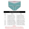 thumbnail image 6 of ADREAMLY High Cut Panties for Women Plus Size Full Coverage Briefs Breathable Cotton Underwear, 5 Pack, 6 of 6