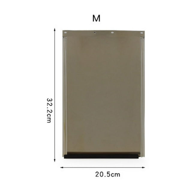 Déflecteur de Porte pour Chien Grand Déflecteur de Porte pour Chien Météo Extrême Météo Chat Rideau de Porte pour Animaux TPU
