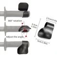 thumbnail image 4 of Motorcycle Throttle Handlebar Control Cylinder Handrest Cruise Control 2 pcs [YDE], 4 of 4