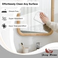 thumbnail image 3 of Jessy Home 2 Rolls Cleaning Cloth, 100 Sheets Reusable Paper Towels, 12"x12" Lint Free, Absorbent & Scratch Free Microfiber Towels for Kitchen, 3 of 8