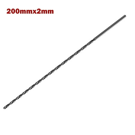 

200mm Extra Long High Speed Steel HSS Drill Bits For Metal Drilling 2-10mm