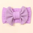 thumbnail image 2 of LNMQLPDBS Baby Headbands Handmade Soft Stretchy Nylon Hair Bands with Bows Newborn Infant Elastic Turban Hair Bows Toddler Hair Accessories, 2 of 5