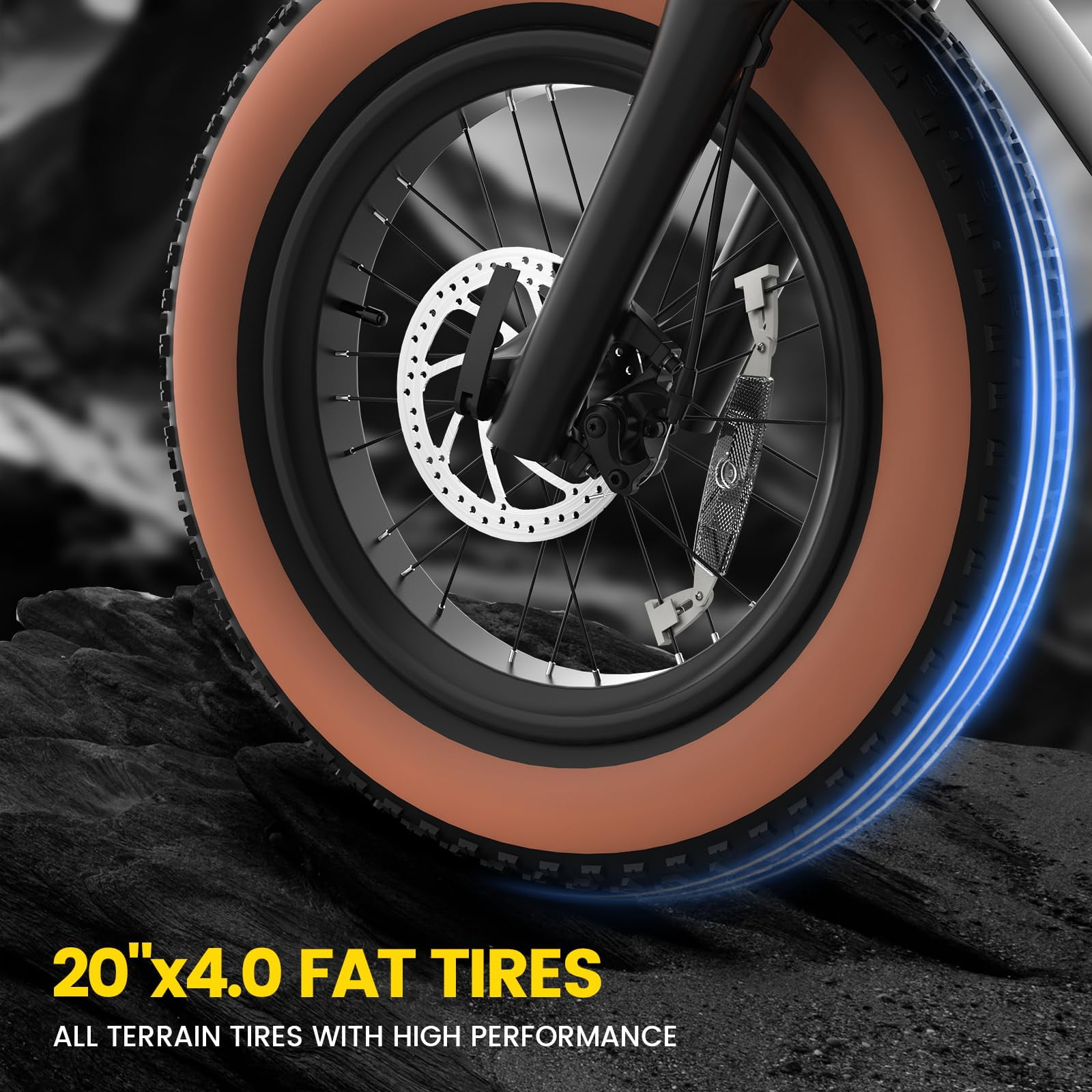 5TH WHEEL W16B 20" x 4" Fat Tire Electric Bike, 750W Motor Adult Ebike with 48V 15.6Ah Removable Battery, Electric Bicycle with 7 Speed, UL2849