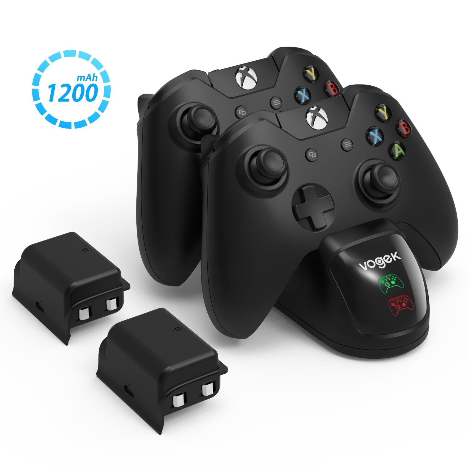 Xbox One X/One S Charging System,Dual Charging Dock for Xbox One One X