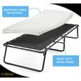 thumbnail image 2 of Gold Star Mattress Comfort Steel Storage Folding Bed, Twin, Black, 2 of 10