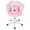 Pink, variant on Kids Desk Chair, 360-Degree Swivel Makeup Chair, Adjustable Height Kids Computer Chair with Bow Pillow, Children Desk Chair for Boys Girls in Home Bedroom Study Room