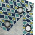 thumbnail image 4 of Ambesonne Grommet Curtain, , 50"x84", Dark Lavender Pale Orange, 4 of 5