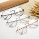 thumbnail image 3 of Gafas De Ordenador Lente Transparente Retro Clásico Polígono Marco Moda Mujeres Redondo Hombres Estudiantes Ultraligero Alta Calidad Popular, 3 of 4