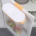 thumbnail image 4 of Portable Kitchen Trash Bag Holder On Cabinet Door with Lid to Prevent Odors for Cabinet Door, 4 of 8
