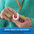 thumbnail image 3 of Botón de llamada de emergencia para personas mayores/pulsera de alarma para personas mayores/botón de llamada/buscapersonas inalámbrico/alarma para personas mayores/receptor de alarma para el hogar a 100 pies de distancia JM, 3 of 3