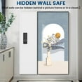 thumbnail image 5 of 53.15" Tall Wall Safe Between the Studs 16" Centers, Hidden Wall Safes With Removable shelfs and Adjustable Gun Rack, Digital Keypad Wall Gun Safe for Home Cash, Jewelry, Documents - White, 5 of 6