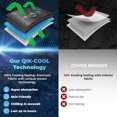 thumbnail image 3 of Cooling Towel - Cooling Towels for Neck pack - Ice Towel Chilly Cool Towel for Athletes, Instant Chill Cooling Cloth as Cool Rags for Neck Cooling Wrap, Neck Cooler, Cold Towel for Hot Weather, 3 of 6